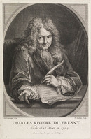 KG 13186
<br/>
Portret van Charles Riviere du Fesny.
<br/>
<em>Joullain, François (1697-1778)</em>